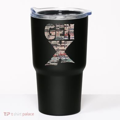 Gen X 80’S Rock Cassettes Tumbler
