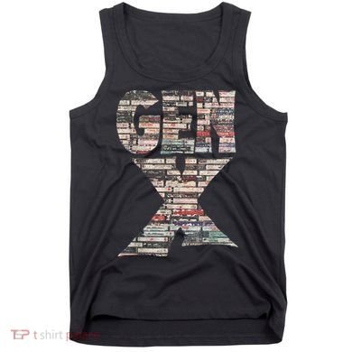 Gen X 80’S Rock Cassettes Tank Top