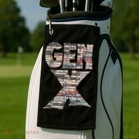 Gen X 80’S Rock Cassettes Golf Towel thumb 2