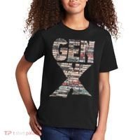 Gen X 80’S Rock Cassettes Kids T-Shirt thumb 2
