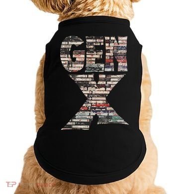 Gen X 80s Rock Cassettes Doggie Tank
