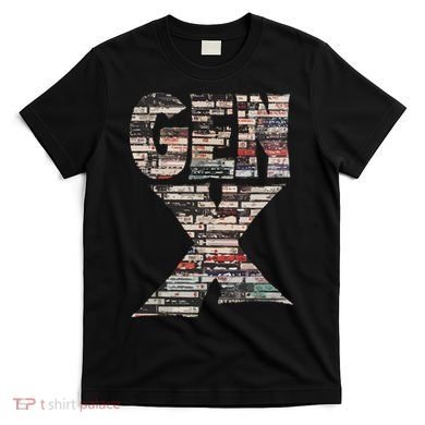 Gen X 80s Rock Cassettes T-Shirt