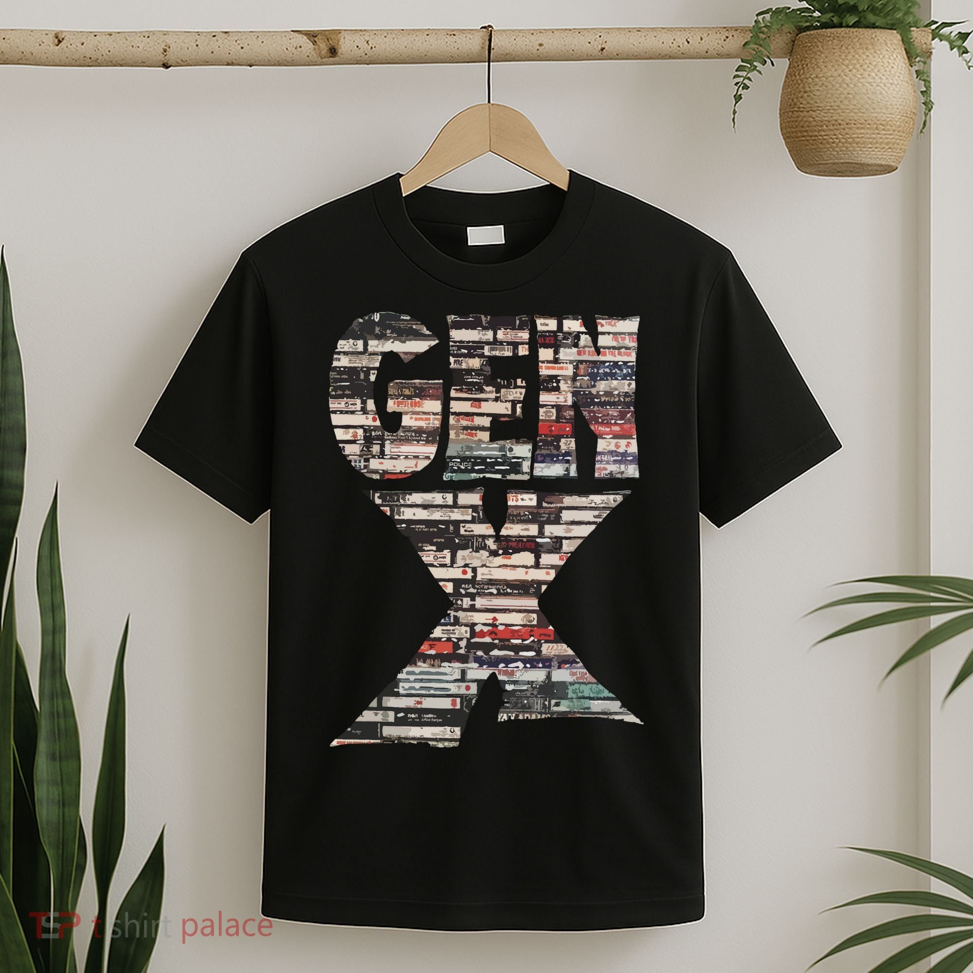 Gen X 80s Rock Cassettes T-Shirt
