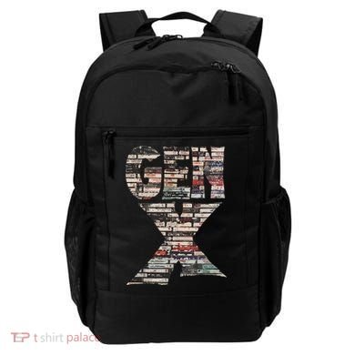 Gen X 80s Rock Cassettes Backpack