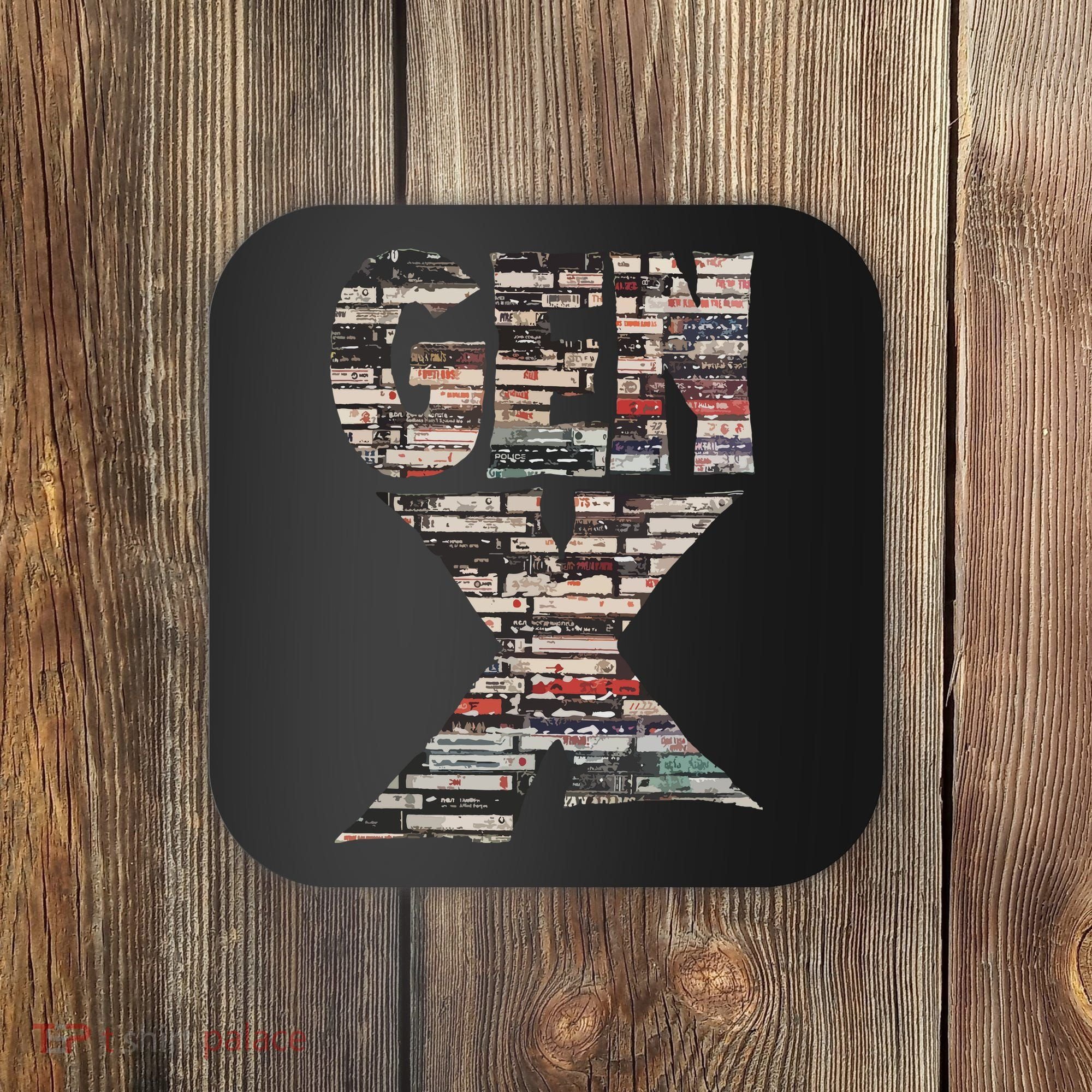 Gen X 80s Rock Cassettes Coaster