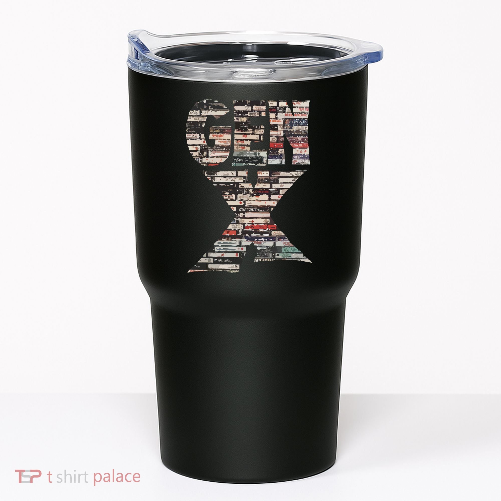 Gen X 80s Rock Cassettes Tumbler