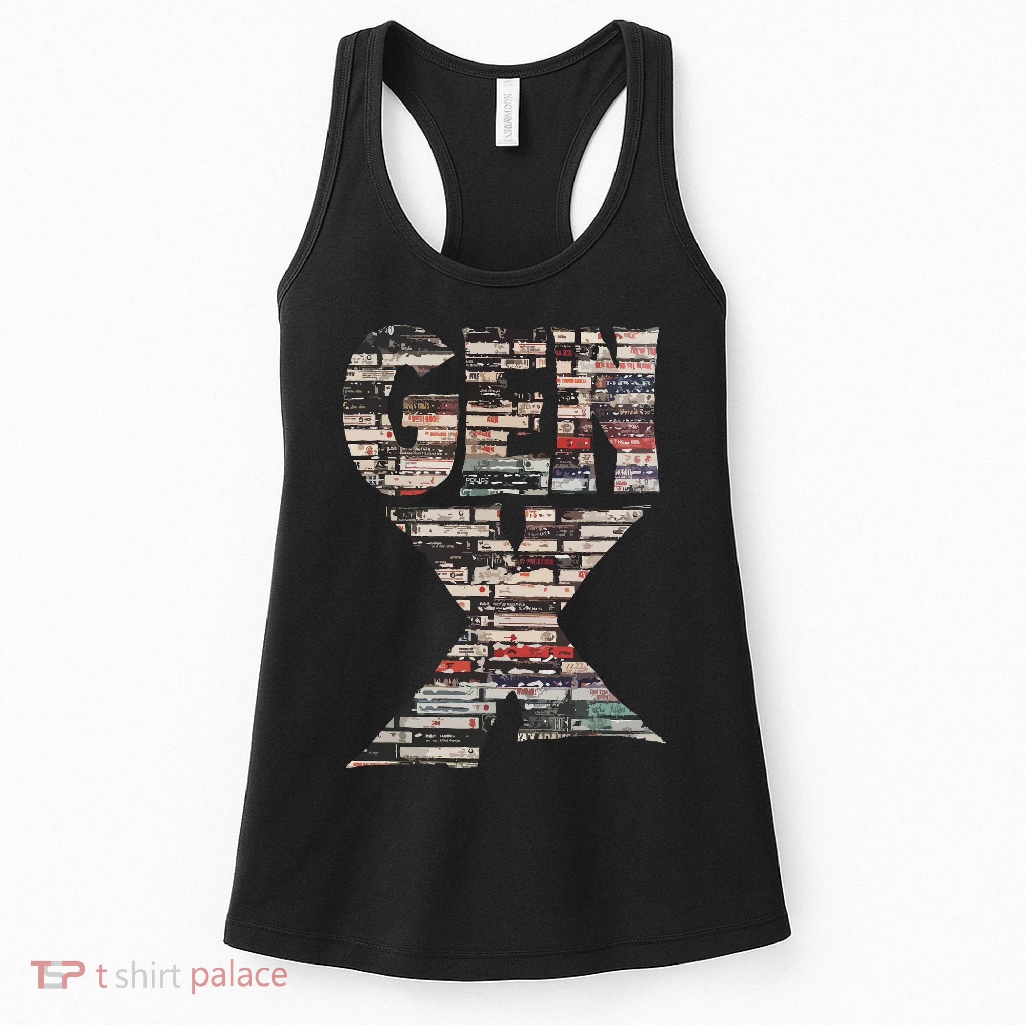 Gen X 80s Rock Cassettes Women's Tank Top