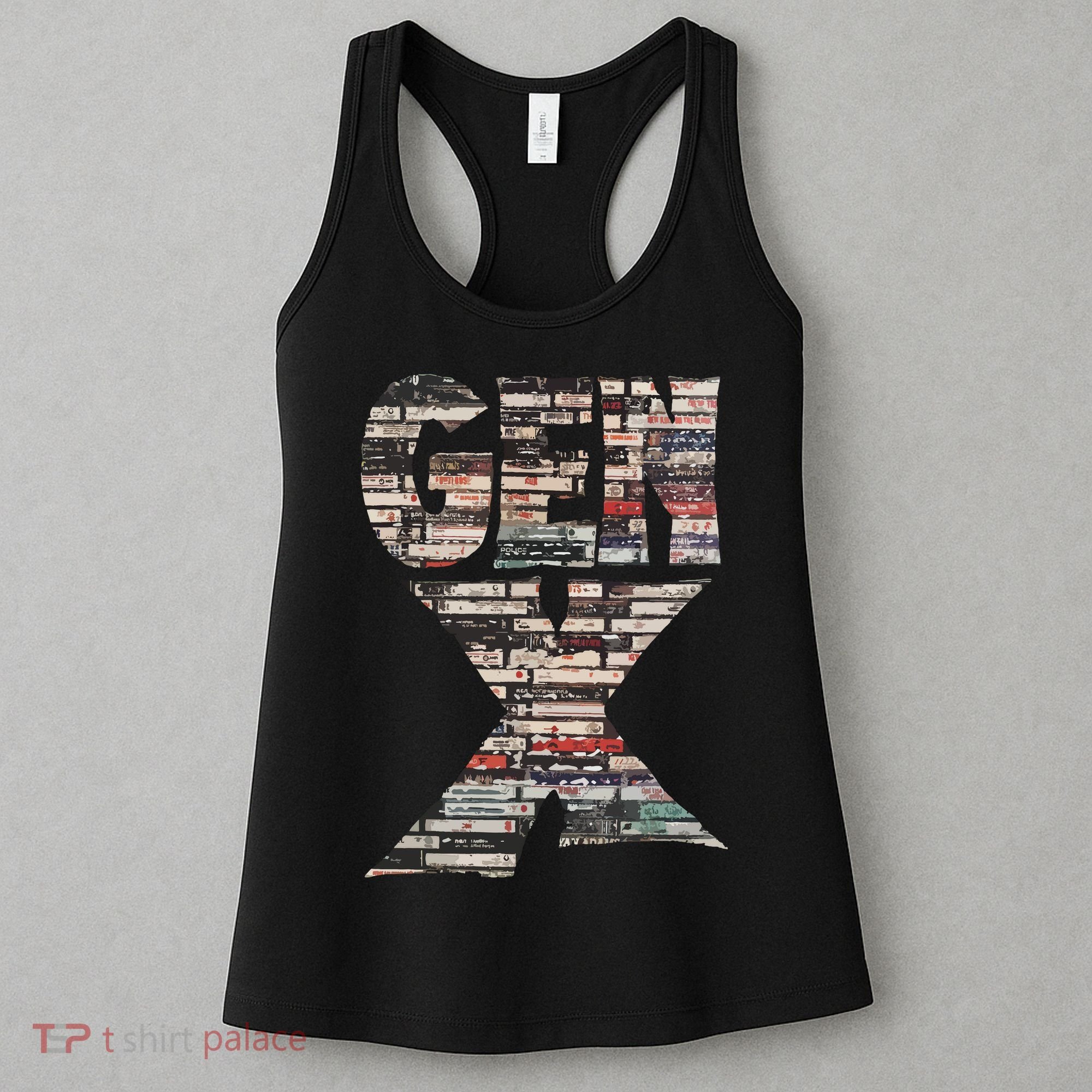 Gen X 80s Rock Cassettes Women's Tank Top