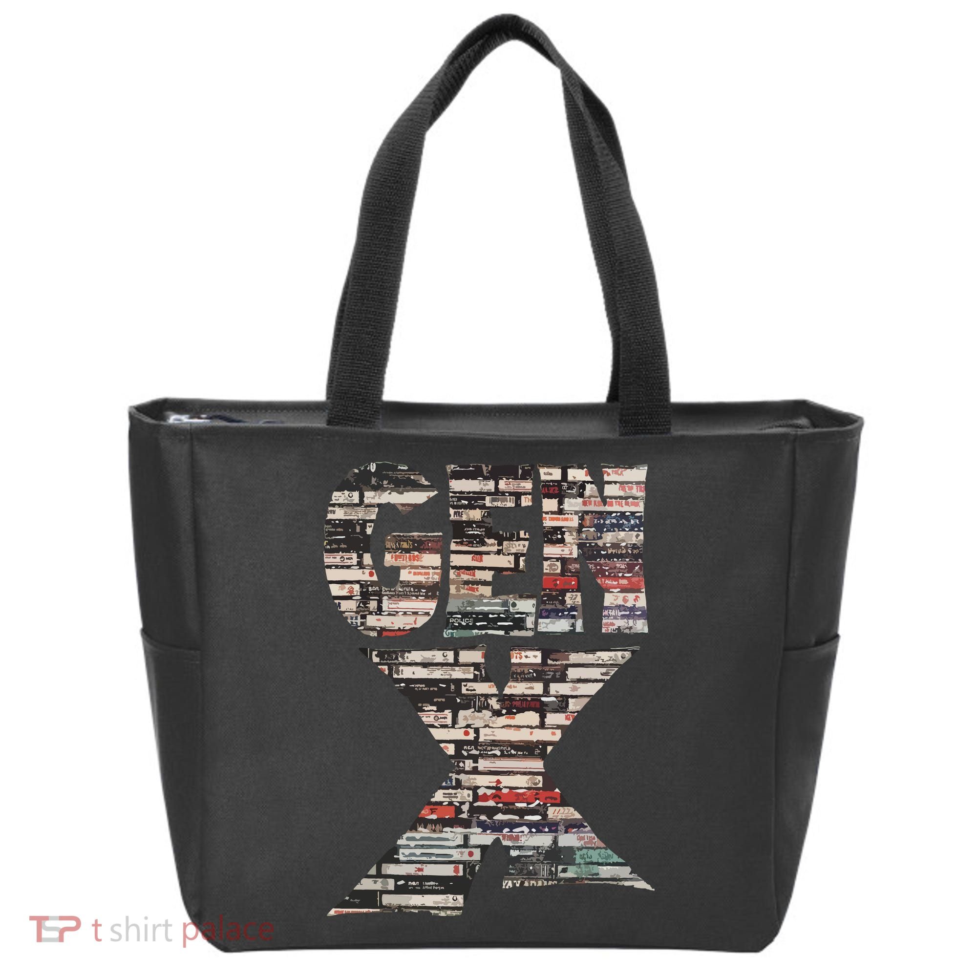 Gen X 80s Rock Cassettes Tote Bag