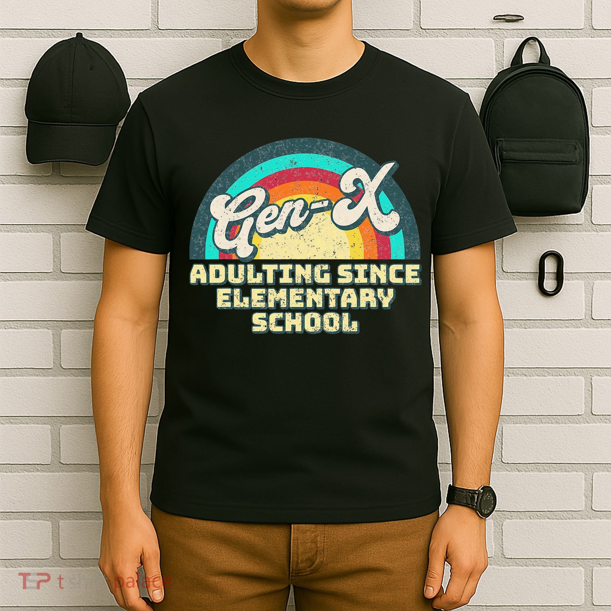 Gen X Adulting Since Elementary School Generation Xers T-Shirt