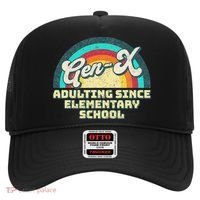 Gen X Adulting Since Elementary School Generation Xers Hat thumb 0