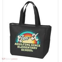 Gen X Adulting Since Elementary School Generation Xers Tote Bag thumb 3