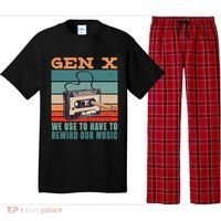 Gen X Cassette Tape Pencil Retro Music Pajama Set thumb 0