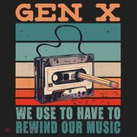 Gen X Cassette Tape Pencil Retro Music Hat thumb 2