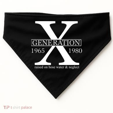 Gen X Colors Generation X Gen X USA-Made Doggie Bandana