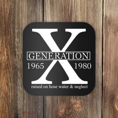 Gen X Colors Generation X Gen X Coaster