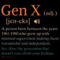 Gen X Definition Funny Sarcasm Humor 1960 1980 Birthday Coffee Mug thumb 5