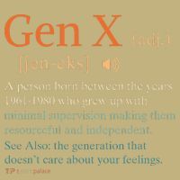 Gen X Definition Funny Sarcasm Humor 1960 1980 Birthday Hoodie thumb 2