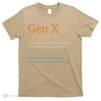 Gen X Definition Funny Sarcasm Humor 1960 1980 Birthday T-Shirt thumb 0