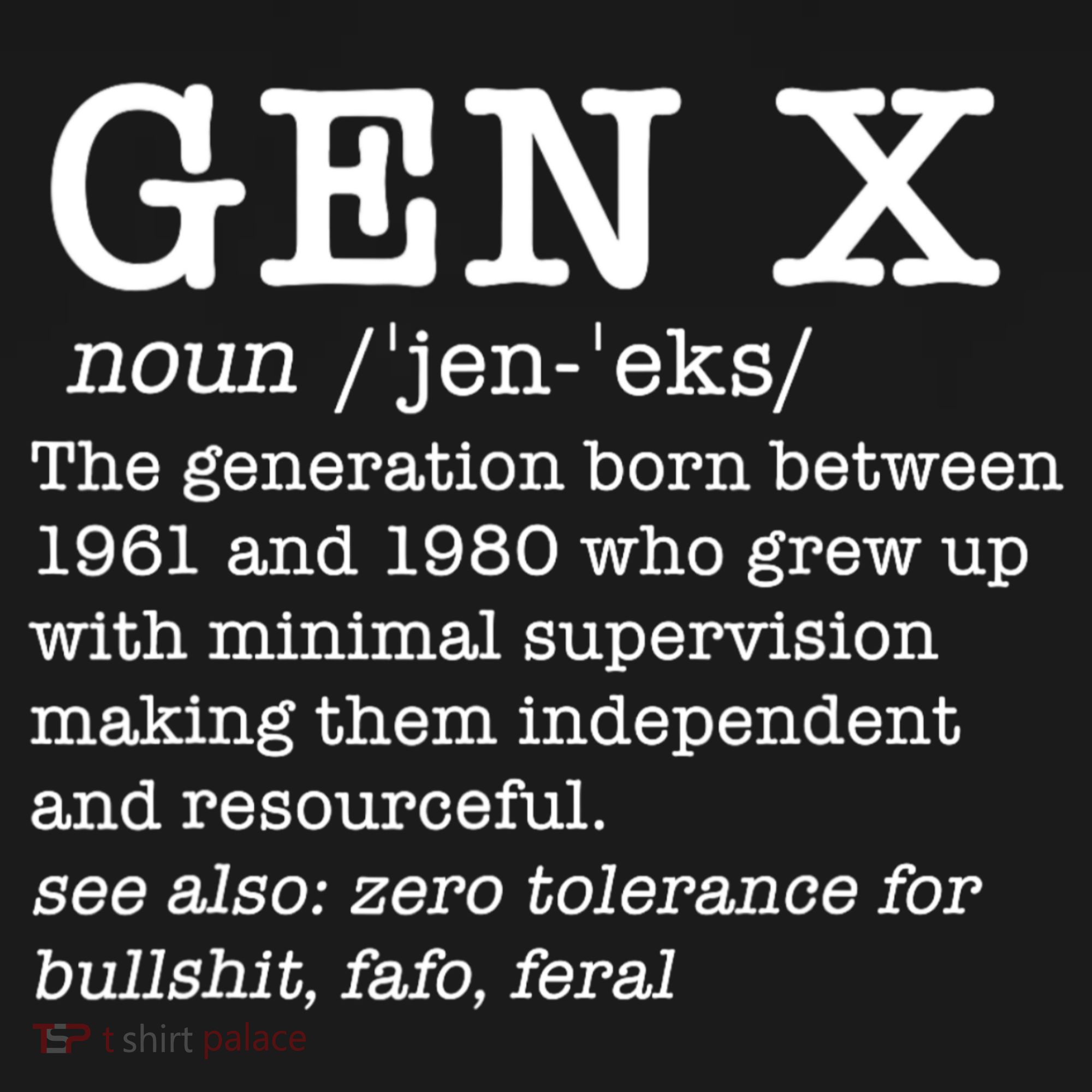 Gen X Funny Dictionary Generation Xer We DonT Care Meme Mousepad