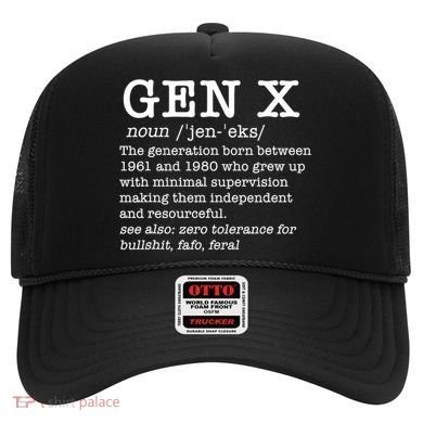 Gen X Funny Dictionary Generation Xer We DonT Care Meme Hat