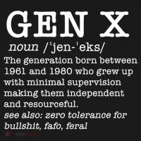 Gen X Funny Dictionary Generation Xer We DonT Care Meme Visor thumb 3