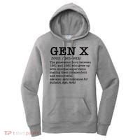Gen X Funny Dictionary Generation Xer We DonT Care Meme Women's Hoodie thumb 0