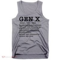 Gen X Funny Dictionary Generation Xer We DonT Care Meme Tank Top thumb 0