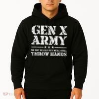 Gen X Gen Xer Generation X Throw Hands Hoodie thumb 2
