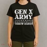Gen X Gen Xer Generation X Throw Hands T-Shirt thumb 4
