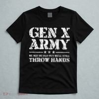 Gen X Gen Xer Generation X Throw Hands T-Shirt thumb 5