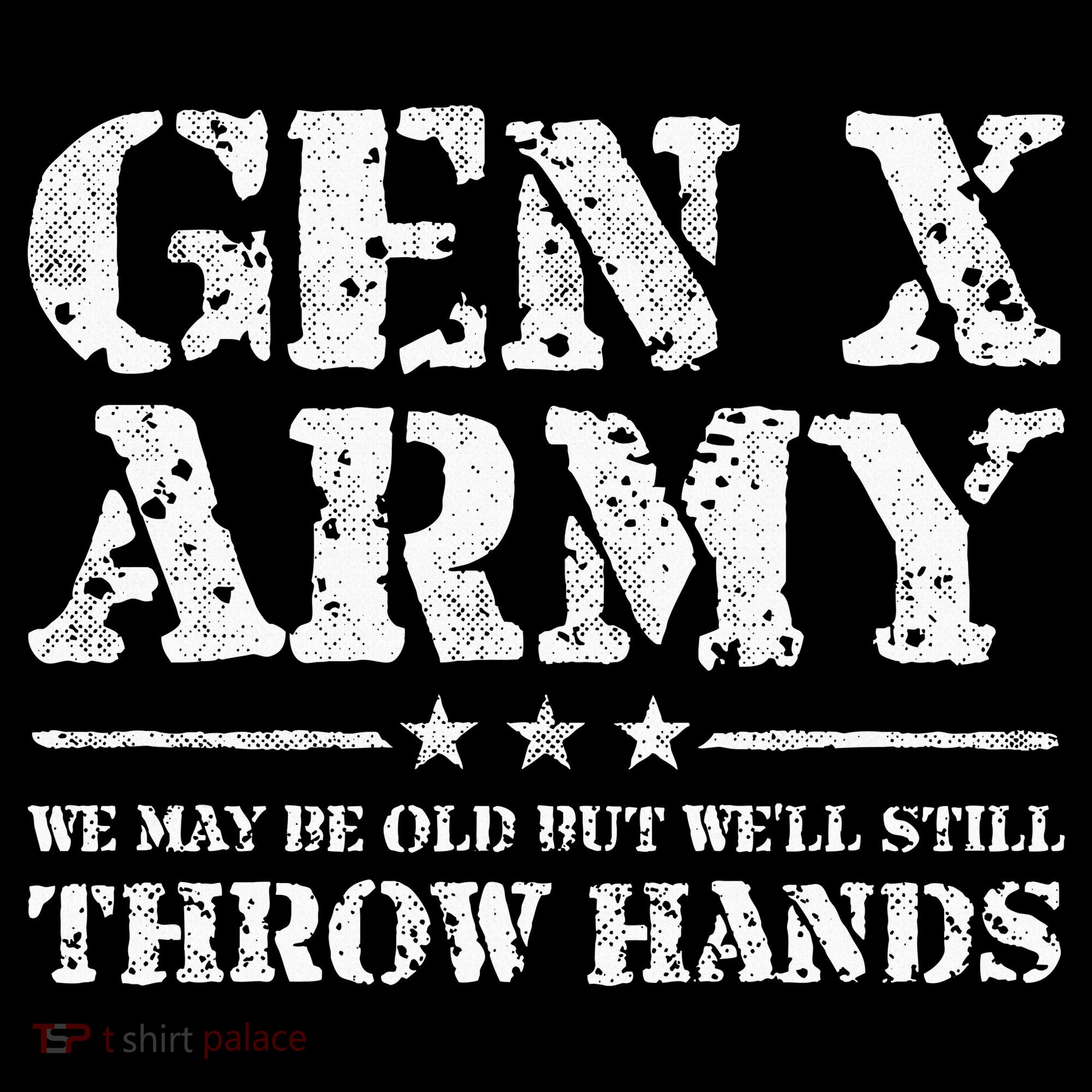 Gen X Gen Xer Generation X Throw Hands Bucket Hat