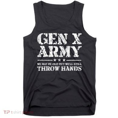 Gen X Gen Xer Generation X Throw Hands Tank Top