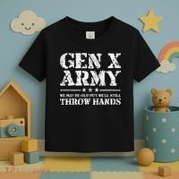 Gen X Gen Xer Generation X Throw Hands Toddler T-Shirt thumb 3