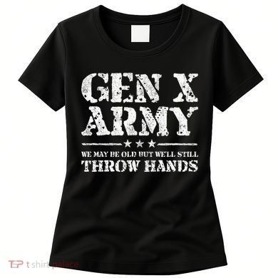 Gen X Gen Xer Generation X Throw Hands Women's T-Shirt