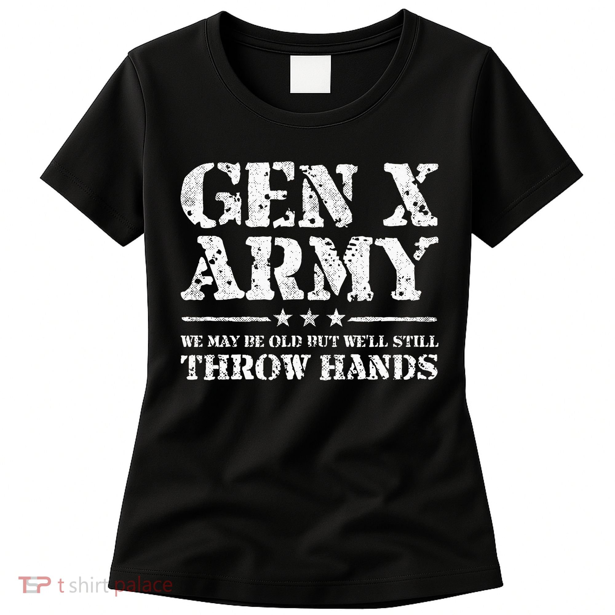 Gen X Gen Xer Generation X Throw Hands Women's T-Shirt
