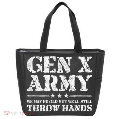 Gen X Gen Xer Generation X Throw Hands Tote Bag