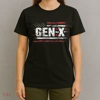 Generation X Gen Xer Gen X American Flag Gen X T-Shirt thumb 4