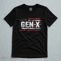 Generation X Gen Xer Gen X American Flag Gen X T-Shirt thumb 5