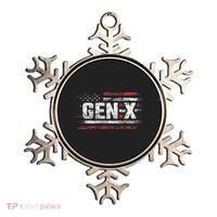 Generation X Gen Xer Gen X American Flag Gen X Ornament thumb 0