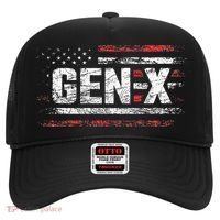 Generation X Gen Xer Gen X American Flag Gen X Hat thumb 0