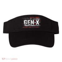 Generation X Gen Xer Gen X American Flag Gen X Visor thumb 0
