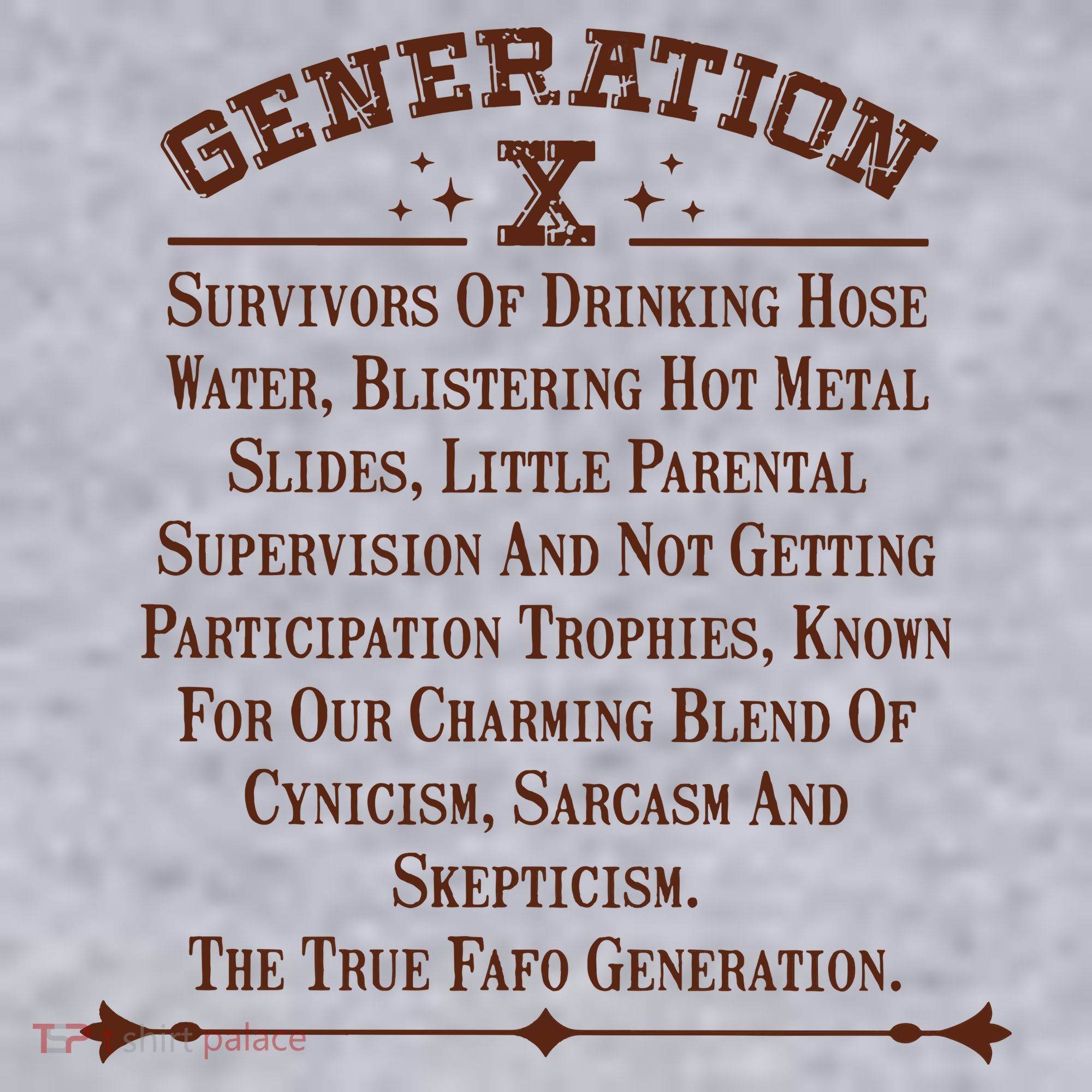 Gen X Generation X Raised On Hose Water And Neglect Nostalgia Women's Sweatshirt