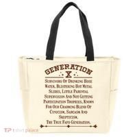 Gen X Generation X Raised On Hose Water And Neglect Nostalgia Tote Bag thumb 0