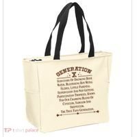 Gen X Generation X Raised On Hose Water And Neglect Nostalgia Tote Bag thumb 2