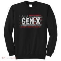 Generation X Gen Xer Gen X American Flag Gen X Sweatshirt thumb 0