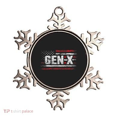 Generation X Gen Xer Gen X American Flag Gen X Ornament