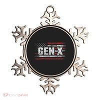 Generation X Gen Xer Gen X American Flag Gen X Ornament thumb 0
