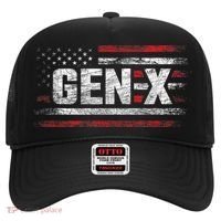 Generation X Gen Xer Gen X American Flag Gen X Hat thumb 0