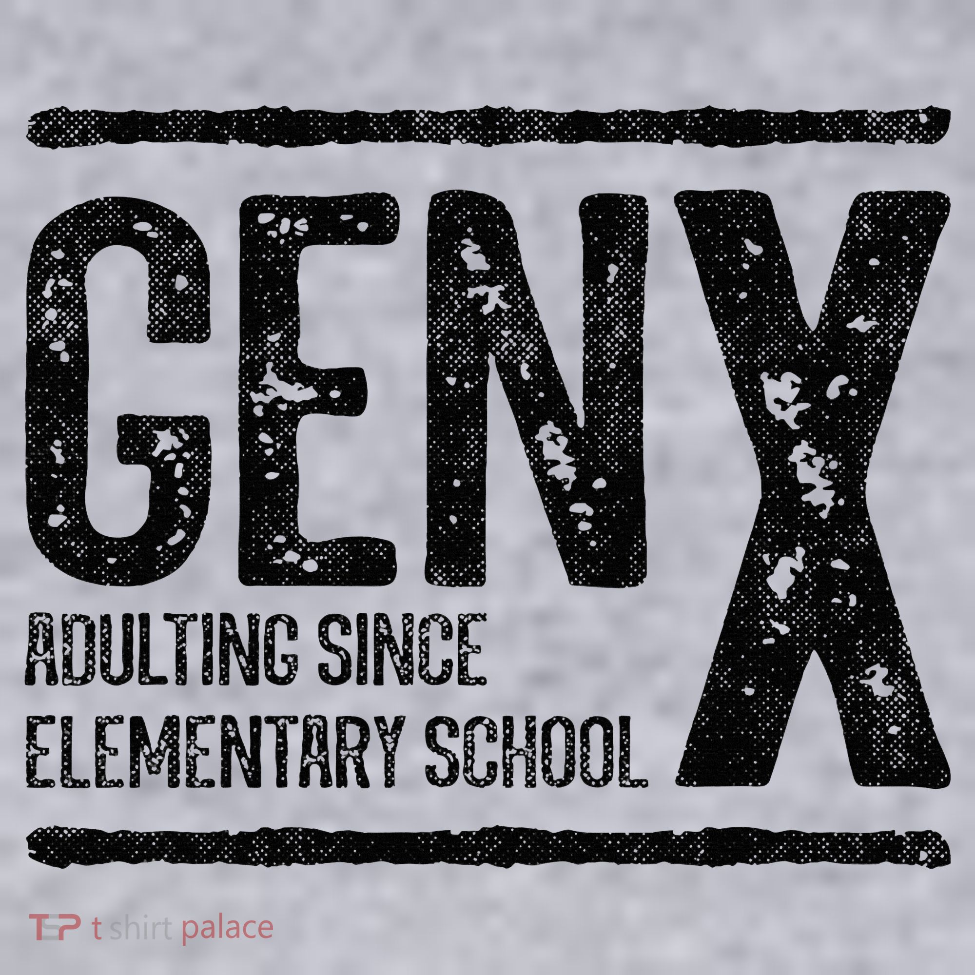 Generation X Gen X Adulting Since Elementary School Women's Sweatshirt